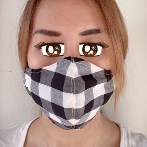 NEW🌈Fashion Washable 3D Face Mask 100% Cotton